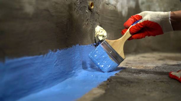 Commercial Waterproofing project at a Kimberton, PA business property by SJ Waterproofing Pros