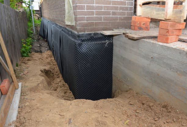 SJ Waterproofing Pros technician performing targeted Waterproofing assessment in Kimberton, PA